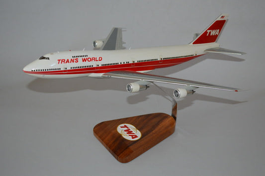 Boeing 747 / TWA Airplane Model