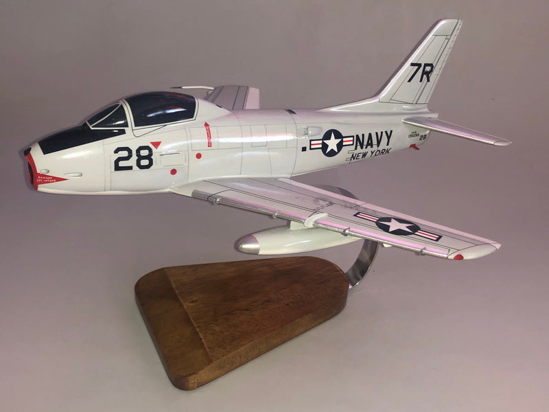 North American FJ Fury US Navy Airplane Model