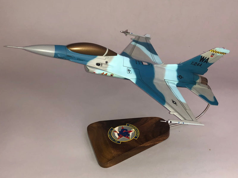 F-16 Falcon / USAF Aggressor "Blue Flanker Scheme" Airplane Model