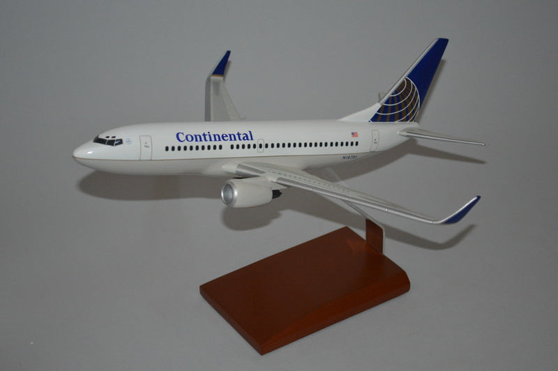 Continental Airlines airplane models