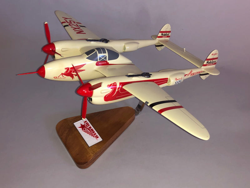 P-38 Lightning Reno Racer Airplane Model