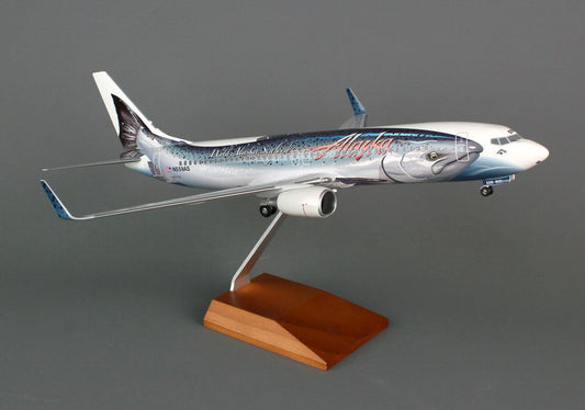 Boeing 737-800 / Alaskan Salmon Airplane Model