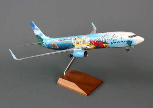 Boeing 737-800 / Alaskan Spirit of the Islands Airplane Model