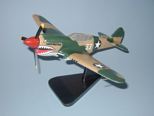 P-40 Warhawk / North Africa Airplane Model