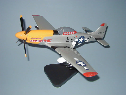 P-51D Mustang "Detroit Miss" Airplane Model