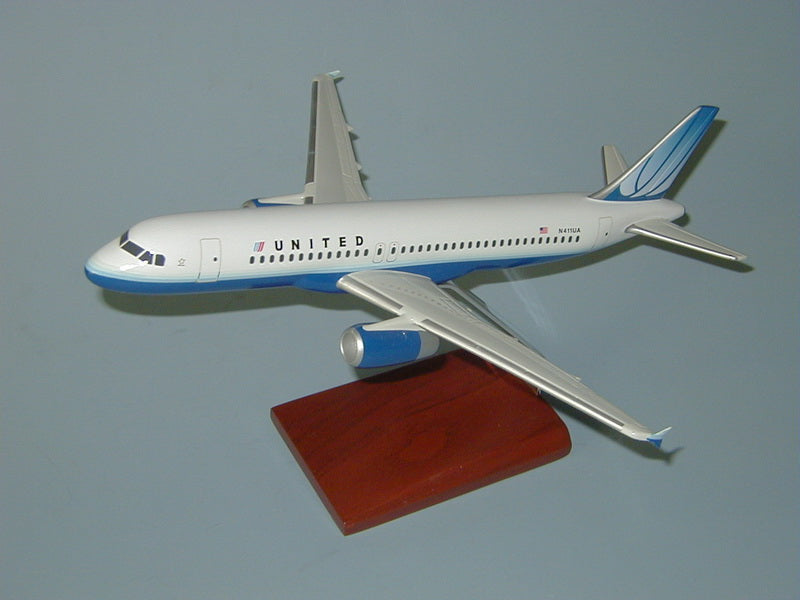 United Airlines Airbus 320 model