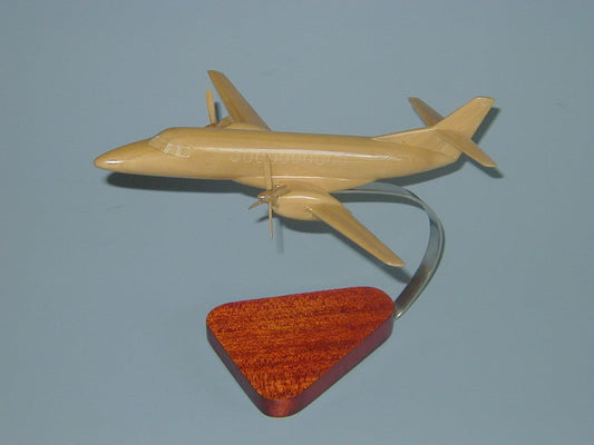 BAe-31 Jetstream / Stained Wood Airplane Model