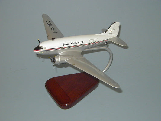 DC-3 / Thai Airways Airplane Model