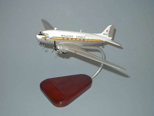 DC-3 / Malayan Airways Airplane Model