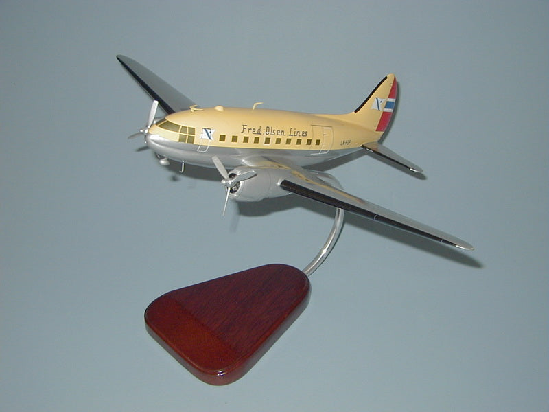 C-46 Commando / Fred Olsen Lines Airplane Model