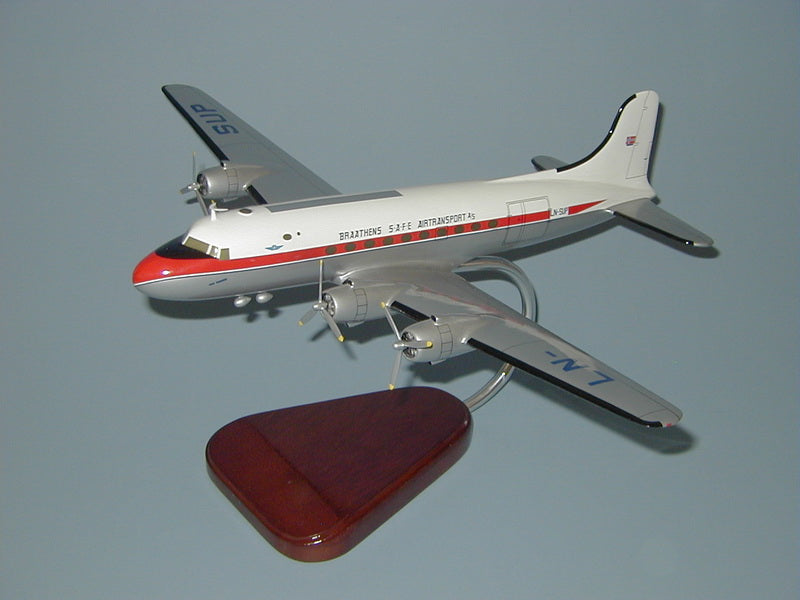 DC-6 / Braathens Airplane Model