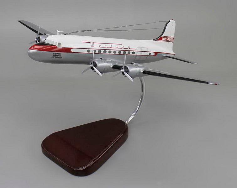 DC-4 / Western Airlines Airplane Model