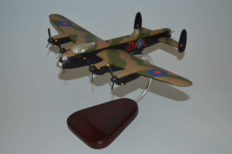 RAF Avro Lancaster Airplane Model