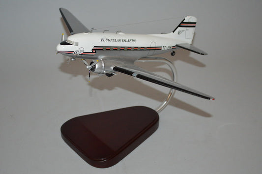 DC-3 / Flugfelag Island Airways Airplane Model