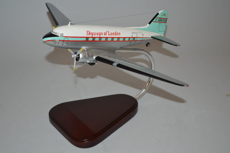 DC-3 / Skyways of London Airplane Model