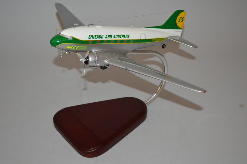 DC-3 / Chicago and Southern Airplane Model