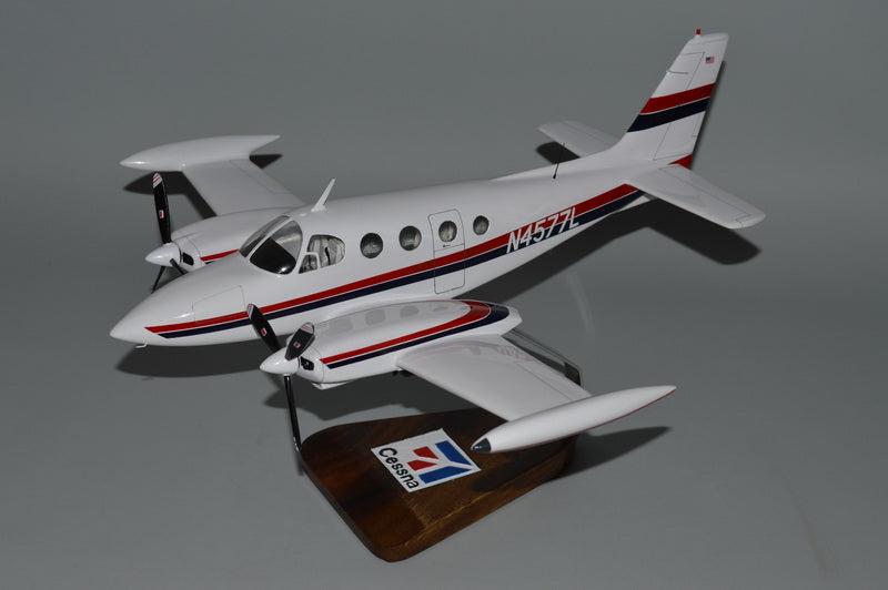 Cessna 340 clear canopy Airplane Model