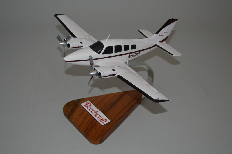 Beechcraft 55 Twin Baron Airplane Model