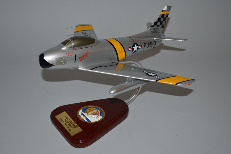 F-86 Sabre Korean War airplane model