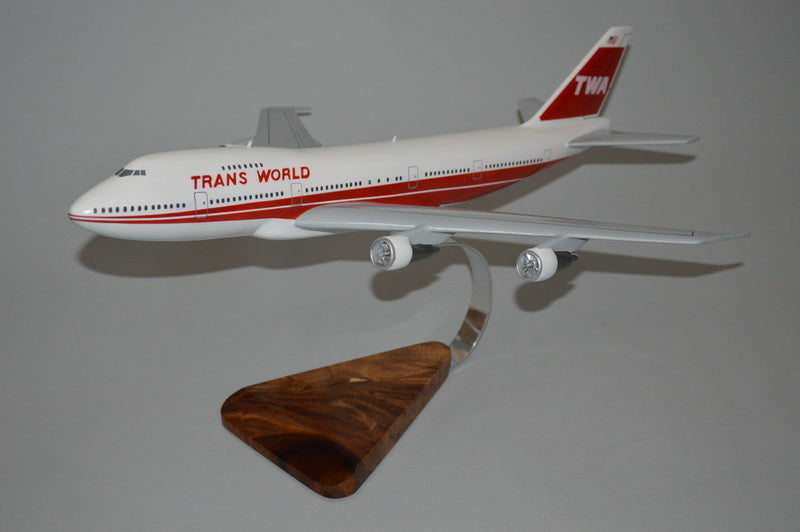 Boeing 747 / Trans World Airlines Airplane Model