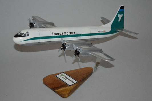 L-188 Electra / Transamerica Airplane Model