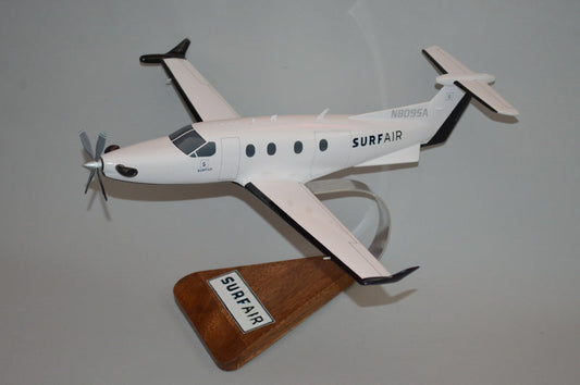 Pilatus PC-12 / Surf Air Airplane Model