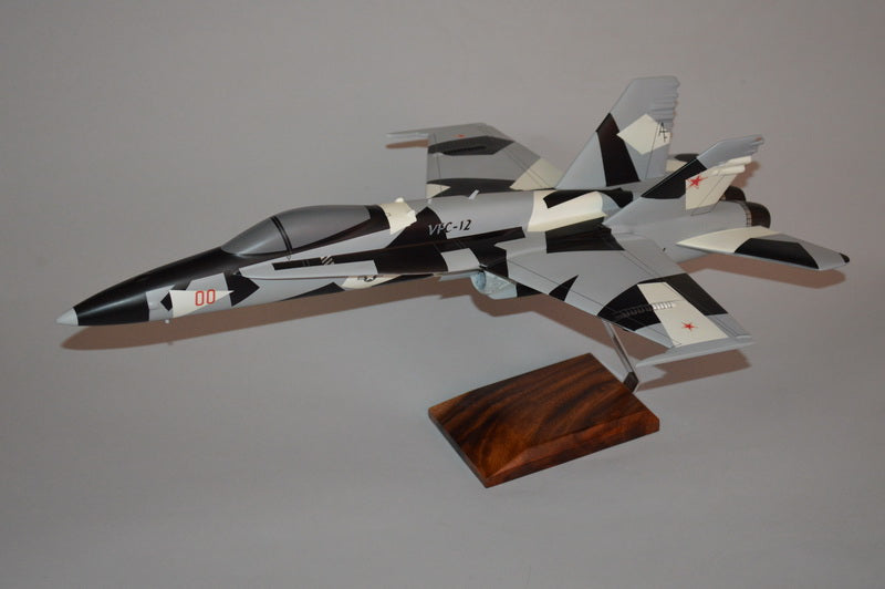 F/A-18 (F-18) Hornet Aggressor Airplane Model