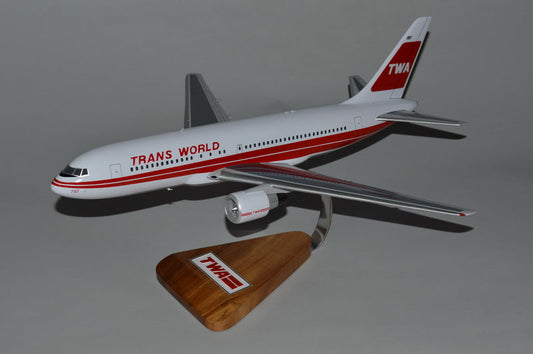 TWA Boeing 767 model