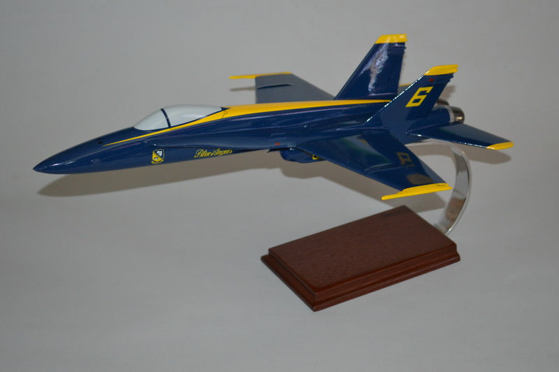 Boeing F-18 Hornet - Navy Blue Angels Airplane Model