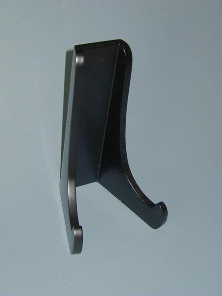 Plaque Stand / Black Airplane Model