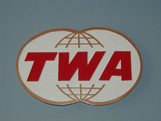 Trans World Airlines - plaque Airplane Model
