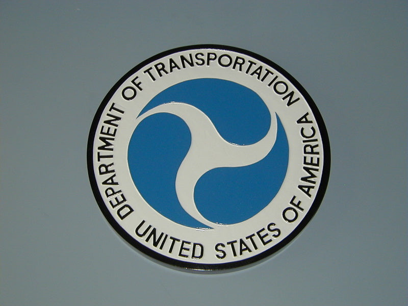 Department of Transportation Airplane Model